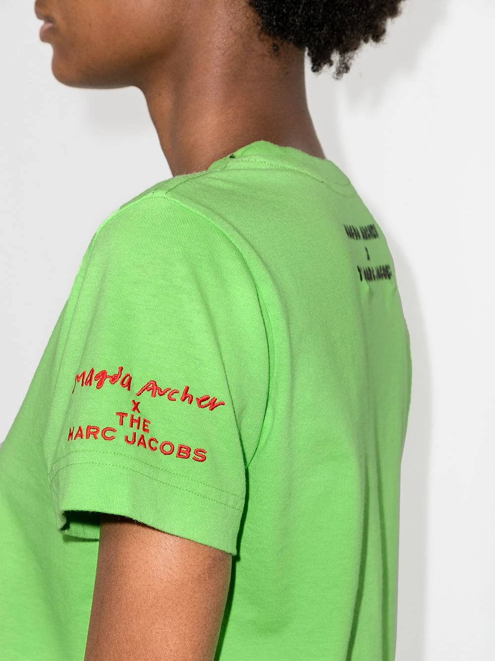 Promo 🤩 Marc Jacobs X Magda Archer Be Happy Be Lucky cotton T shirt 💯 6 Marc Jacobs x Magda Archer Be Happy Be Lucky cotton T-shirt