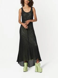 Marc Jacobs sleeveless mesh maxi dress