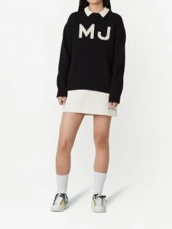 Marc Jacobs The Big Sweater intarsia logo jumper