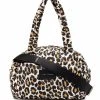 Best deal ⭐ Marc Jacobs Small The Weekender leopard print quilted duffle bag 🎁 1 Marc Jacobs small The Weekender leopard-print quilted duffle bag