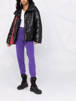 Marc Jacobs The Knit branded tapered-leg track pants