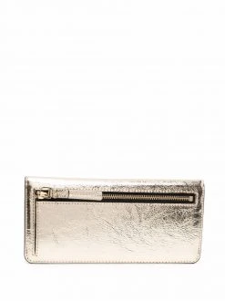 Marc Jacobs Open Face metallic wallet